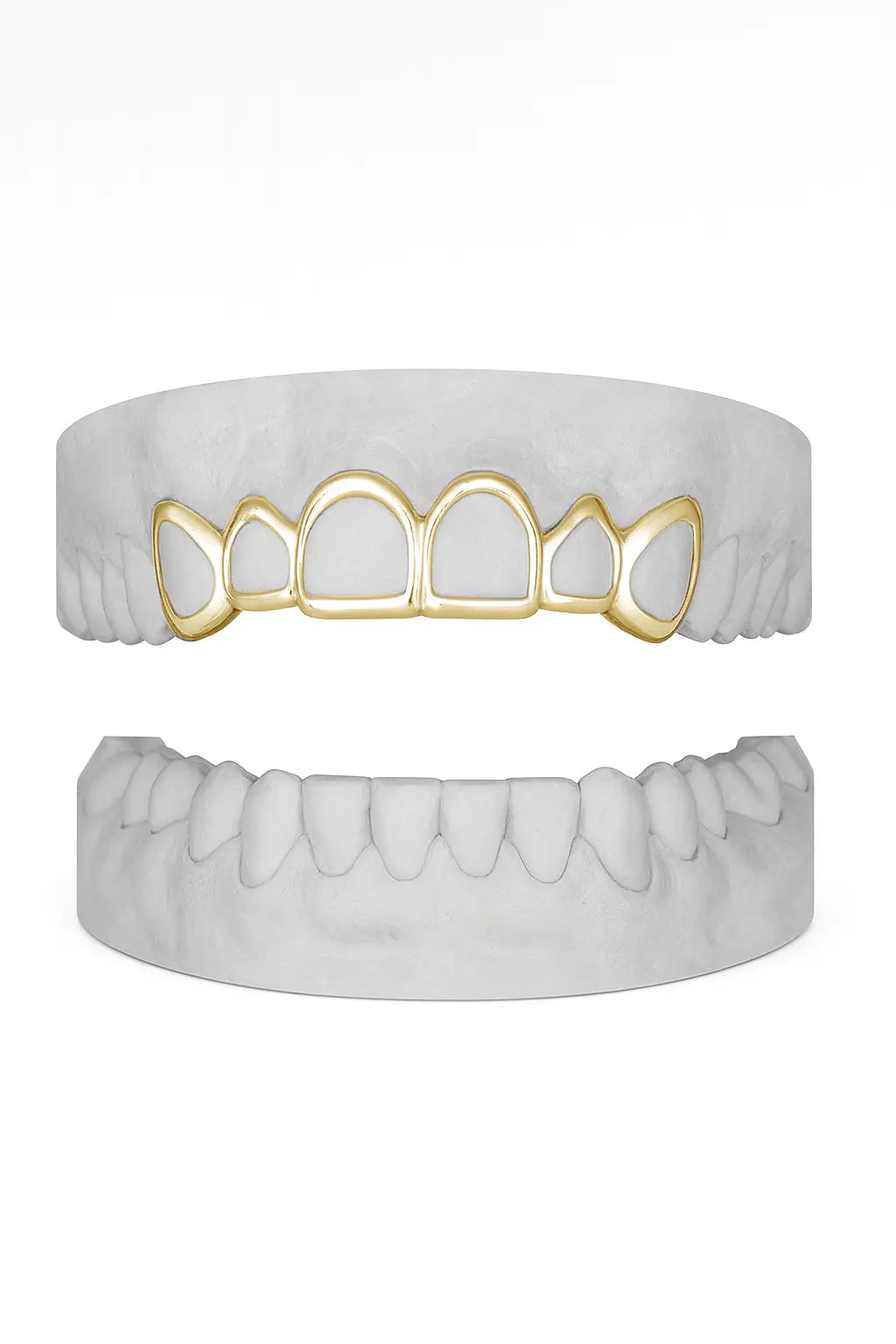 Custom 6 Set Windows Grillz UK in Gold (9ct–18ct)