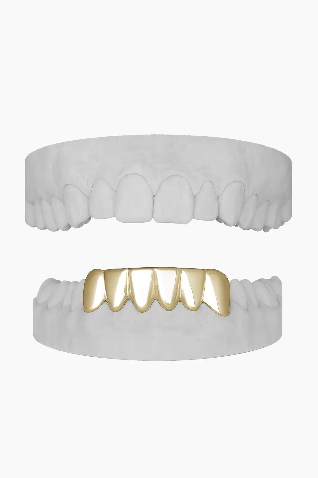 Custom Bottom 6 Grillz UK in Gold (9ct–18ct)