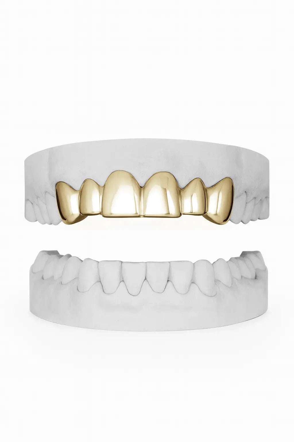 Custom Top 6 Set Grillz UK in Gold (9ct–18ct)