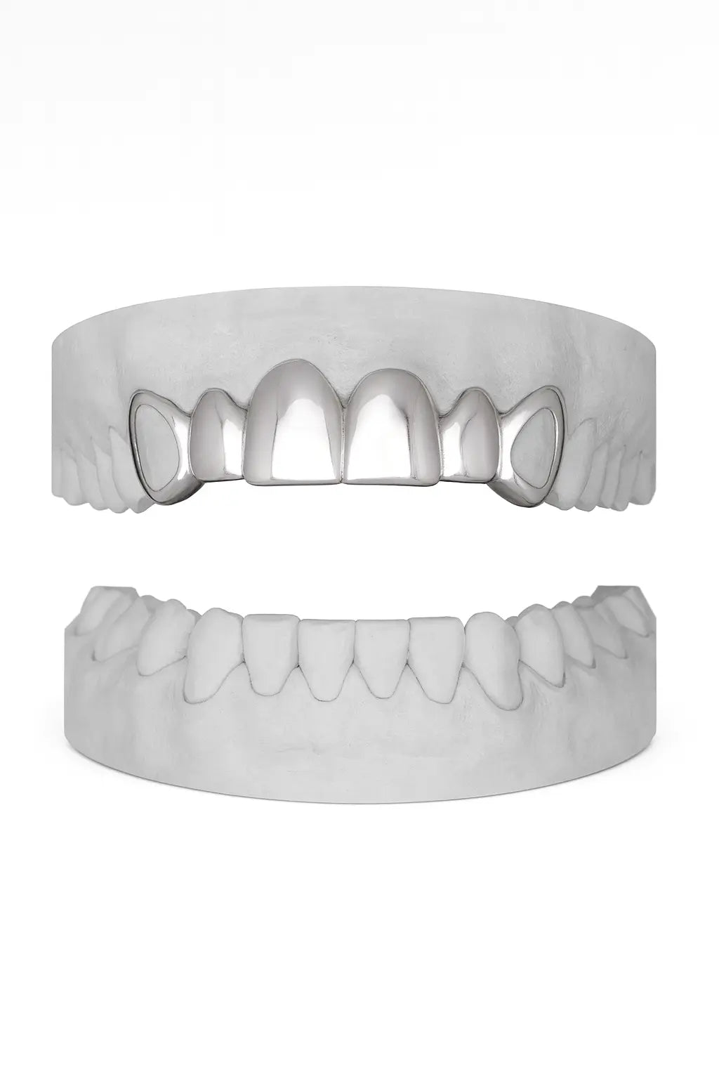 Custom 6 Set Window Canines Grillz UK in Silver (9ct–18ct)