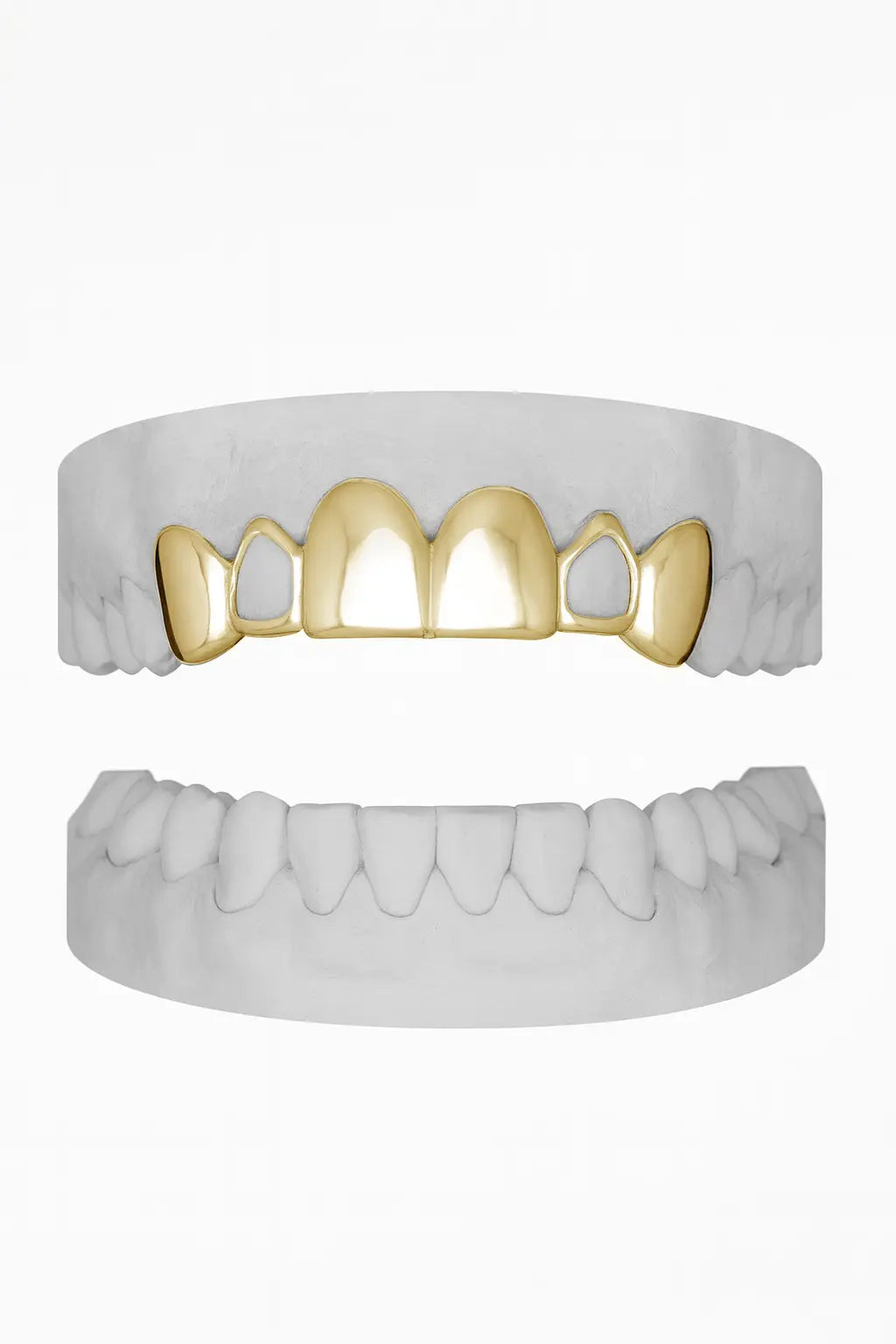 Custom 6 Set Window Laterals Grillz UK in Gold (9ct–18ct)