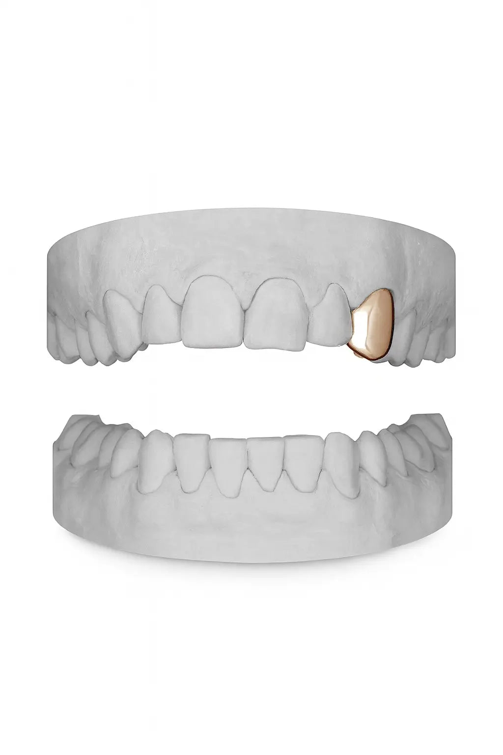 Custom Single Canine Grillz UK | Gold, Silver & Rose Gold (9ct–18ct) Grillz UK in Rose Gold (9ct–18ct)
