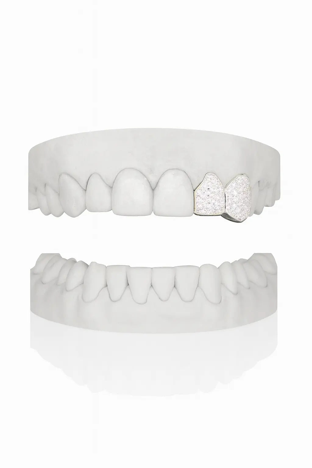 Custom VVS Diamond Lateral Canine Grillz Diamond Grillz UK in Gold & Silver (9ct–18ct)