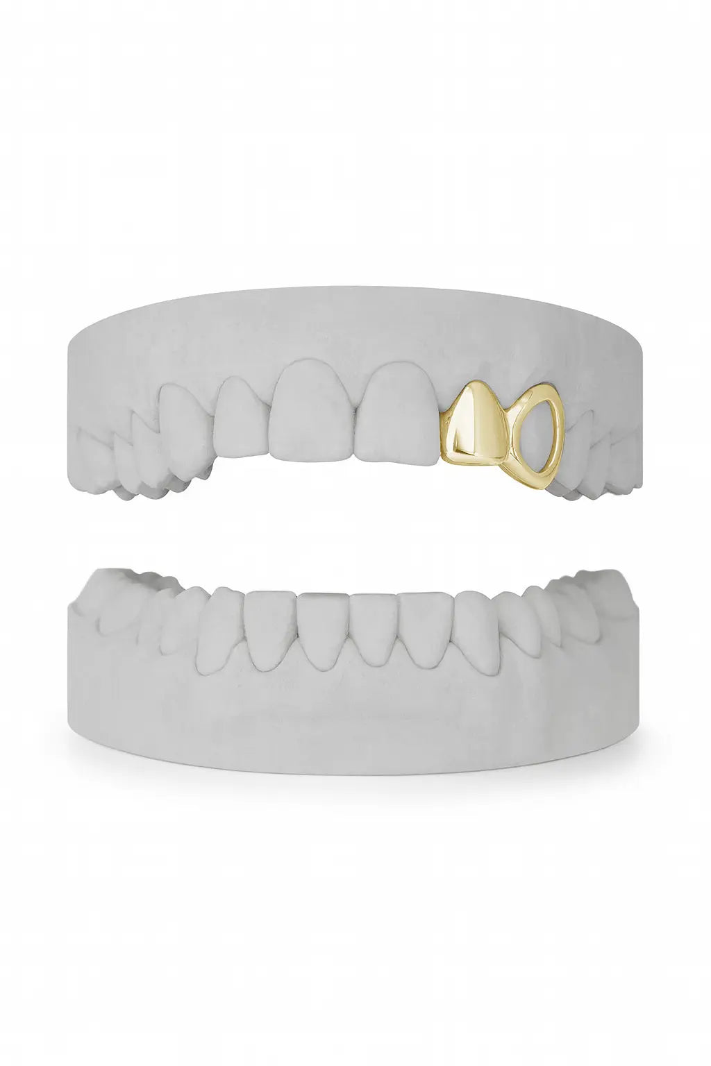 Custom Lateral Window & Canine Grillz UK | Open-Face Grillz in Gold, Silver & Rose Gold (9ct–18ct) Grillz UK in Gold (9ct–18ct)