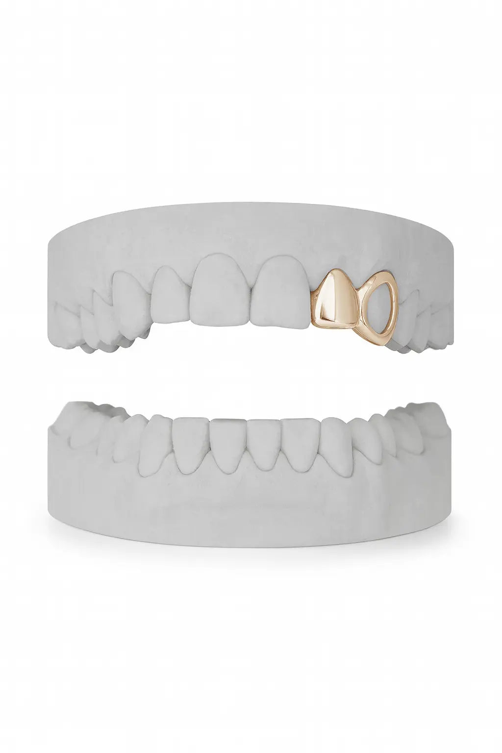 Custom Lateral Window & Canine Grillz UK | Open-Face Grillz in Gold, Silver & Rose Gold (9ct–18ct) Grillz UK in Rose Gold (9ct–18ct)