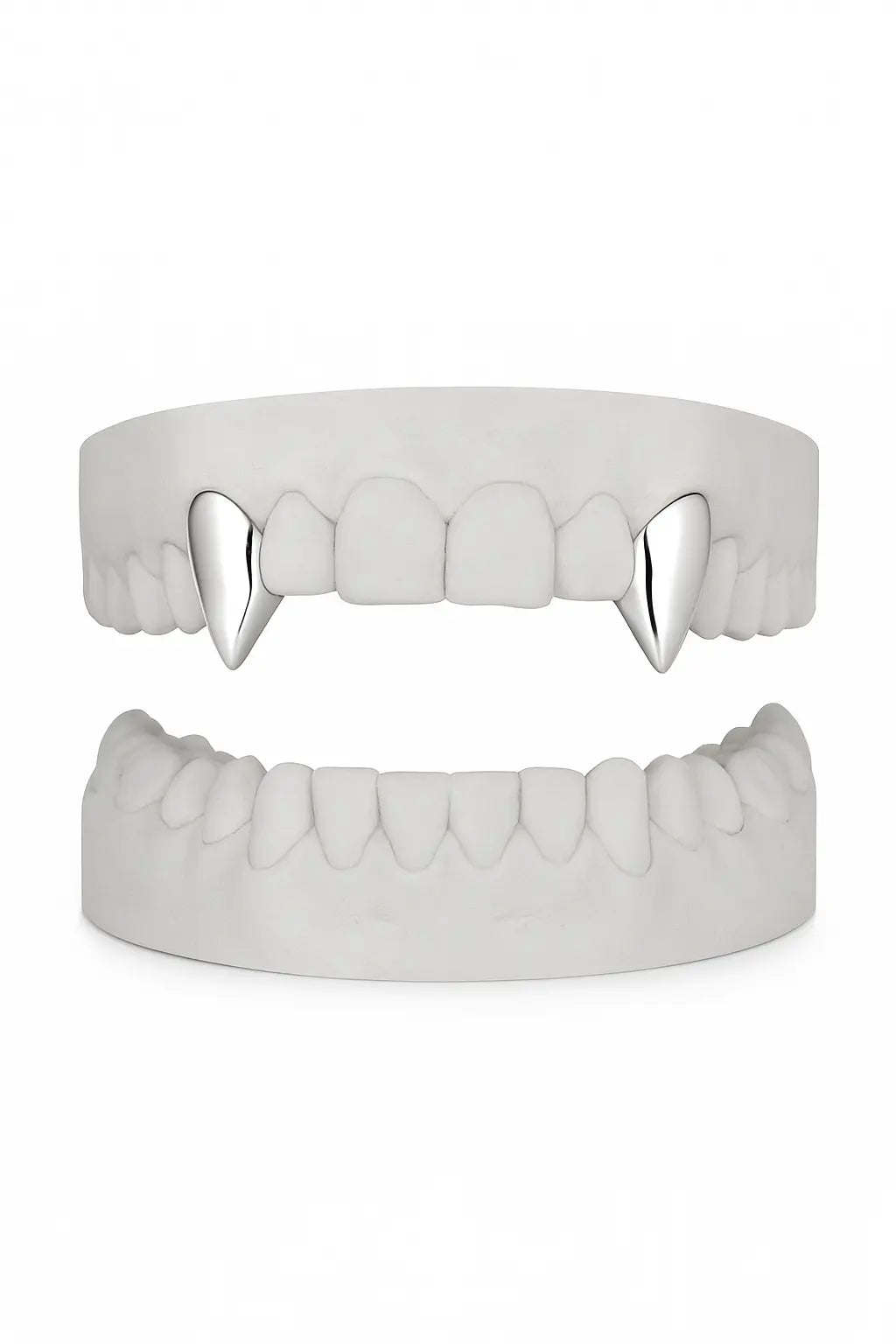 Custom Vampire Canines Grillz UK in Silver (9ct–18ct)