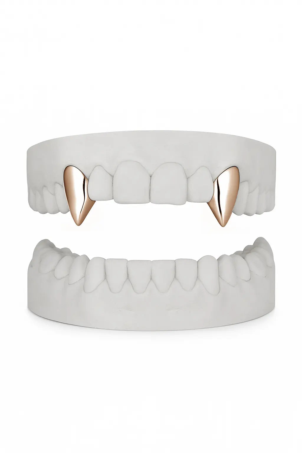 Custom Vampire Canines Grillz UK in Rose Gold (9ct–18ct)