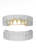 Custom 6 Set Window Canines Grillz UK in Gold (9ct–18ct)