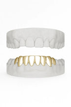 Custom Bottom 8 Set Grillz UK in Gold (9ct–18ct)