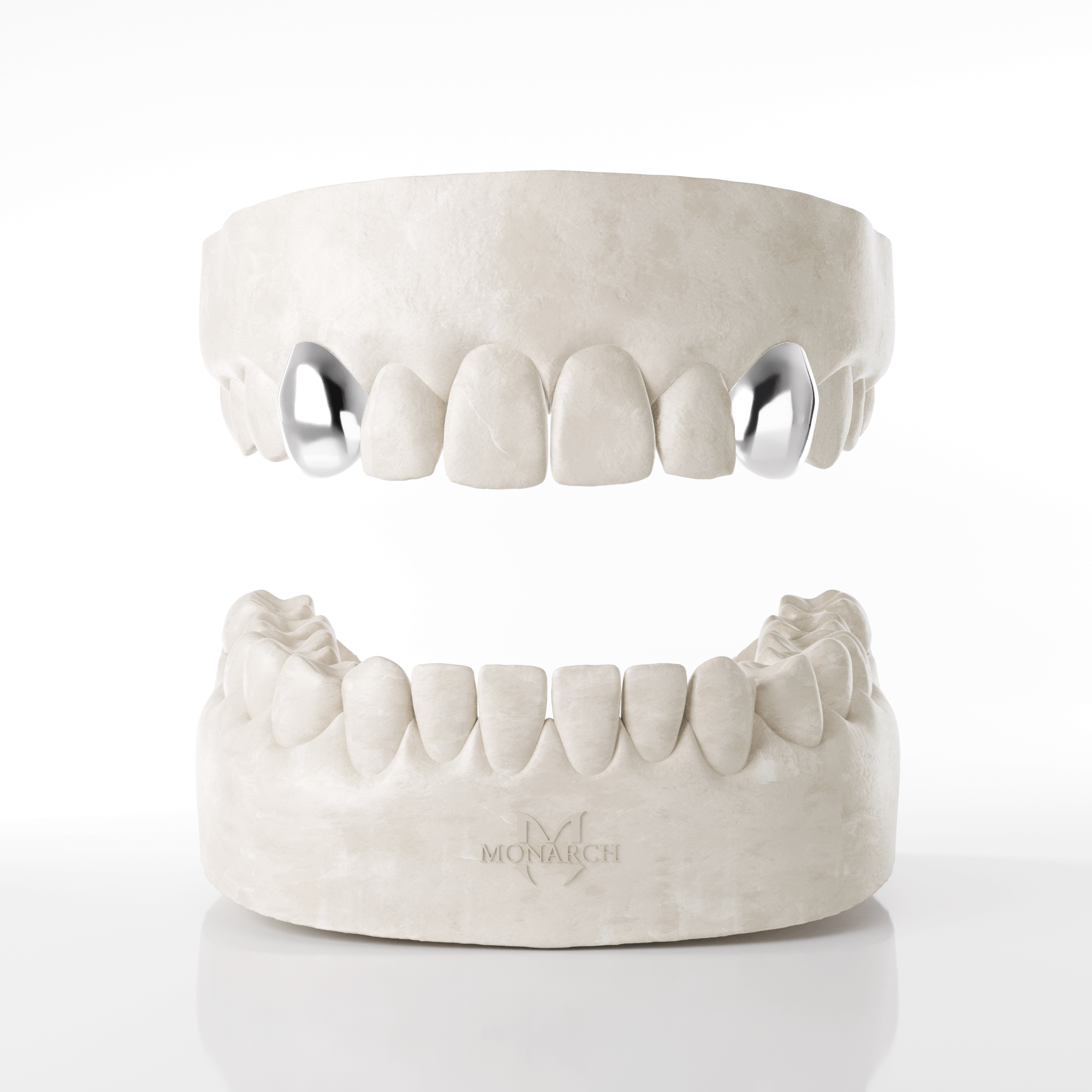 Double Canine Grillz (Top Teeth)