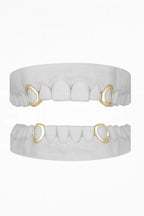 Custom 4 X Window Canines Grillz UK in Gold (9ct–18ct)